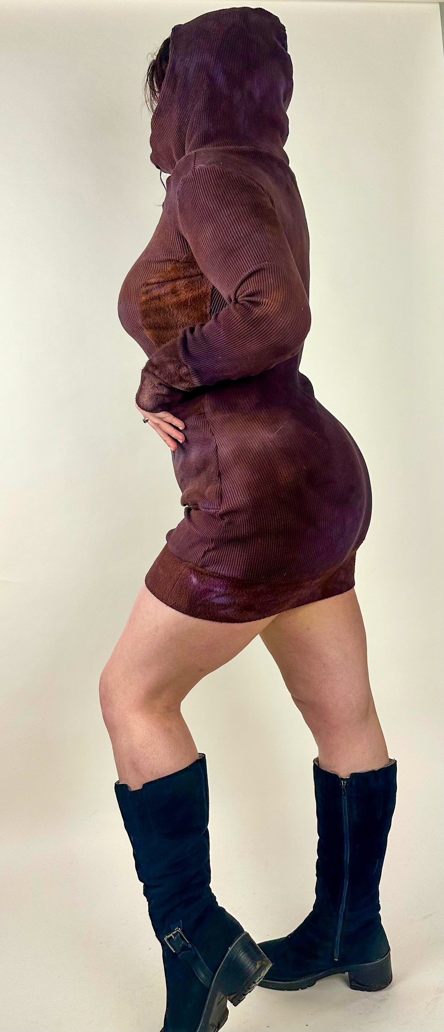 Small North Star Hoodie Dress