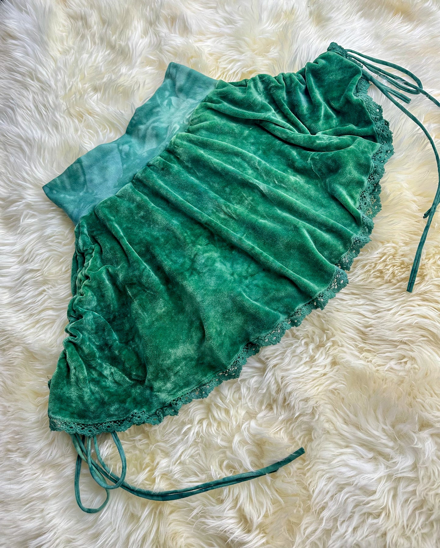 Medium Bamboo Velour Enchantment Skort