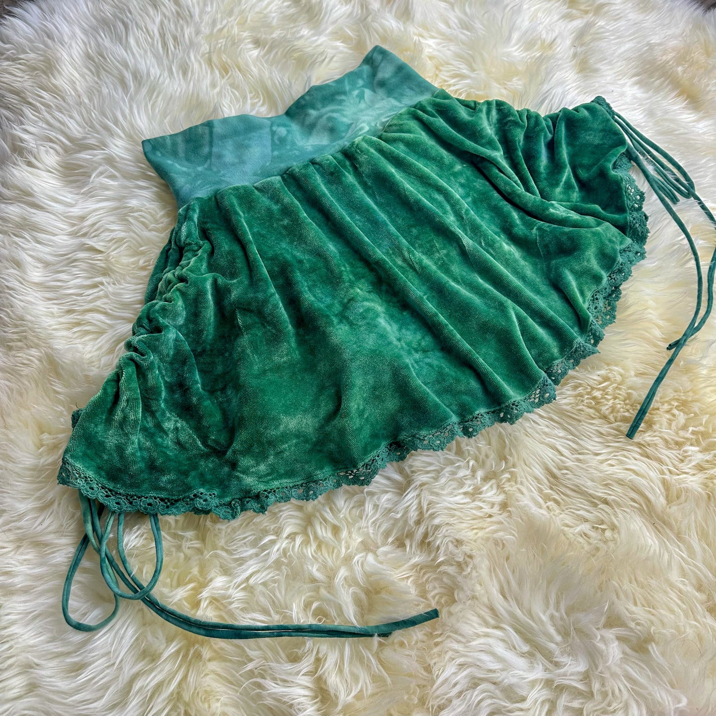 Medium Bamboo Velour Enchantment Skort