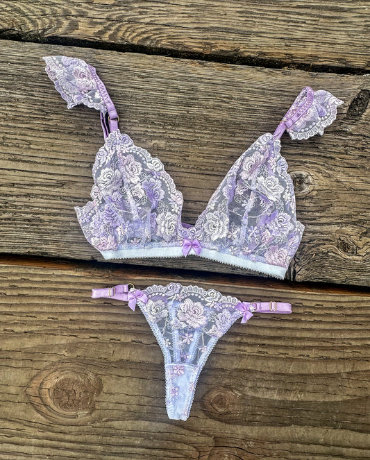XS Floral Purple Set