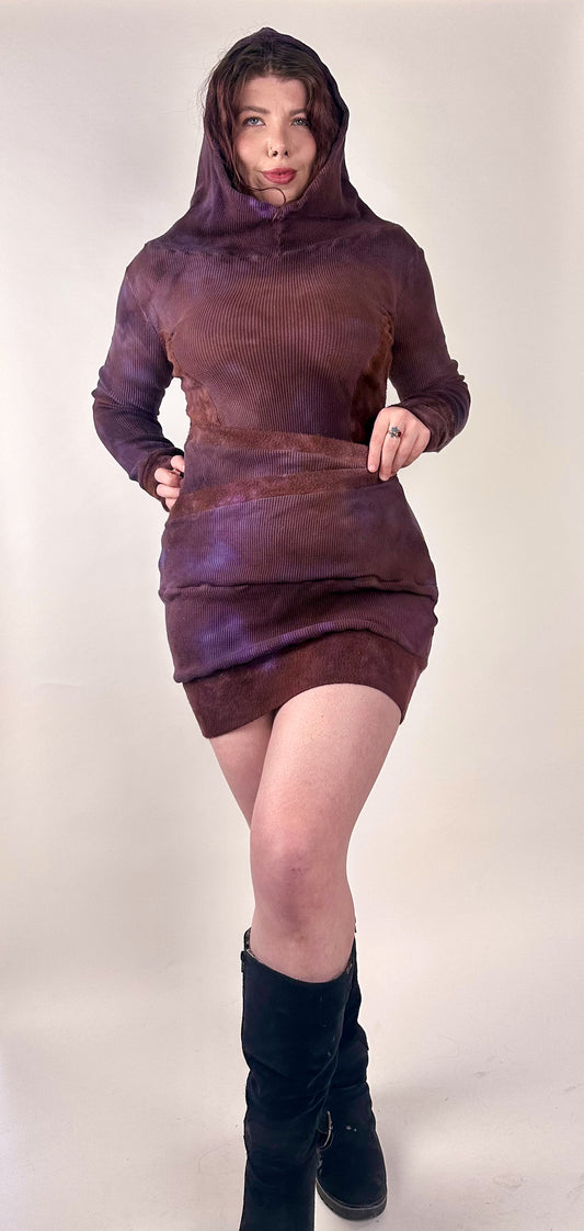 Small North Star Hoodie Dress